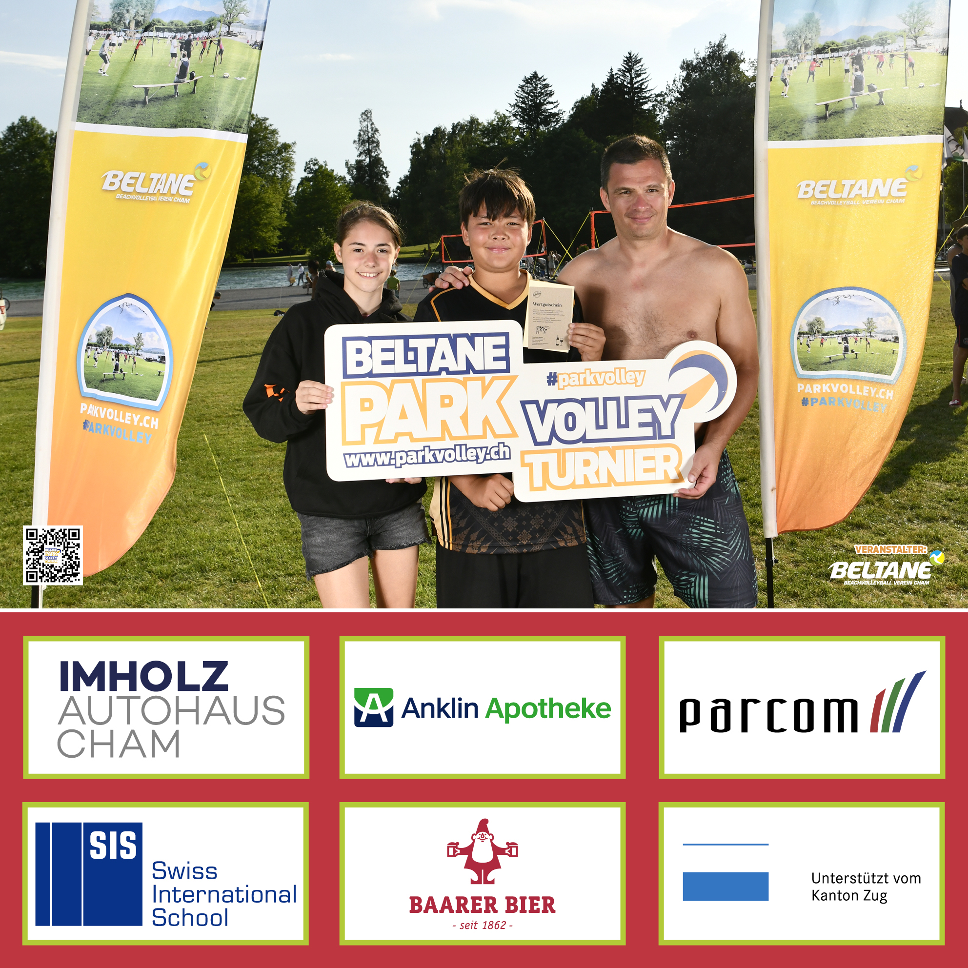 Smashers am Beltane Park-Volleyball Turnier 2025 in Cham